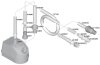 Gebläse für Whirlpools Balboa Marlow Genesis 900 W GB90-2AN-S Pneumatischer Luftschalter