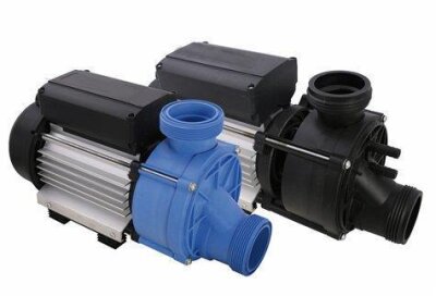 Massagepumpe HA 350 0.55 kW schwarz selbstentleerend 220-240V 50Hz Whirlpool Pumpe pneumatic