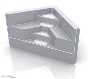 BALI Sunset Pool Rechteckbecken Set EPS 40 Komplettset