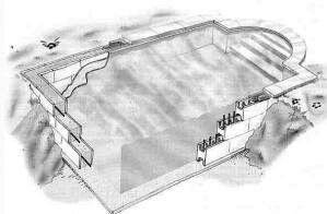 BALI Sunset Pool Rechteckbecken Set EPS 40 Komplettset