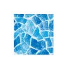 Pool Schwimmbadfolie Rundbecken Stärke 0,6 mm blau Einhängebiese