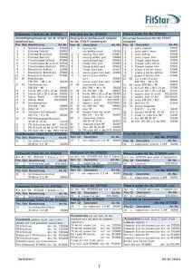 Fitstar Anschlusssatz für 3 Luftsprudelliegen