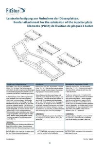 Fitstar Anschlusssatz aus V4A für 3 Luftsprudelliegen