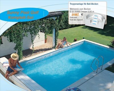 MTH Sunny Pool Golf Salzwasser Komplett-Set