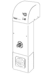 Luftregulierung für Gegenstromanlage Swim-tec 3000...