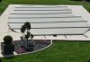 WALU Pool Eve Rollschutzabdeckung Maßanfertigung Sonderform + Überlaufrinne pro m²
