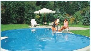 MTH SUNNY POOL Achtformbecken Schwimmbad 0,6 mm Folie
