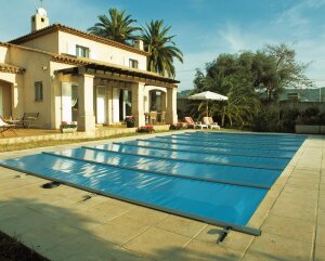 WALU Pool Eve Rollschutz Sicherheitsabdeckung inkl. Kurbel