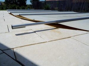 WALU Pool Evolution Rollschutz Sicherheitsabdeckung inkl. Kurbel