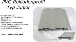 MKT PVC Rollladen-Profil Junior