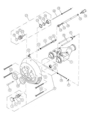 FITSTAR PN-Schlauch rot für Taifun