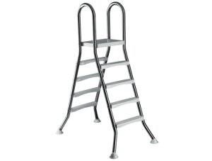 Hochbeckenleiter Classic 2 x 4 Stufen V2A Beckenhöhe...