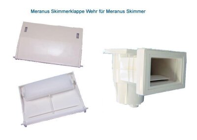 Skimmerklappe für Meranus Skimmer Standard Teil Nr. 12+13+14