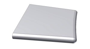 Beckenrandstein Sparta Aussenecke Röm. Treppe Radius 1,50 m. – R