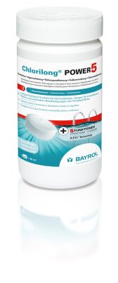 Bayrol Chlorilong® POWER 5 Chlortablette mit Clorodor Control® Kapsel 1,25 kg