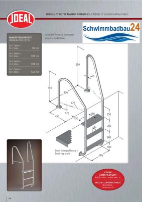 SPEZIAL - Anfertigung Gegenflansche für Folienbecken in Sonderanfertigung