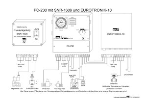 OSF Pool Control 230 Filtersteuerung