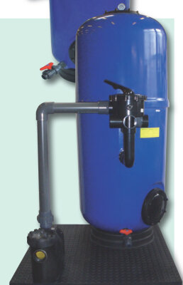 Sandfilteranlage Luxus S Mehrschichtbehälter mit Speck Pumpe
