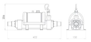 Elecro NANO/ Nano Titan Elektrowärmetauscher