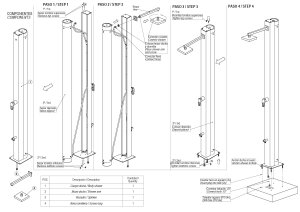 Solardusche Poseidon 30 l mit V2A-Sichtteil