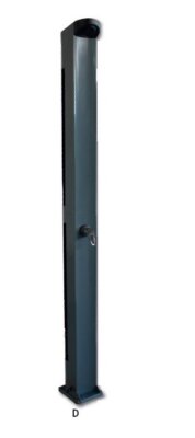 Solardusche Helios mit flexiblem Tank