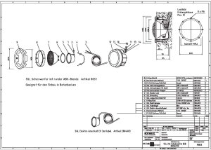 MTS Dichtung 232x194x3 EPDM weiss