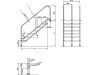 Astral Leiterstufenkit Breite 970 mm Treppe Deluxe