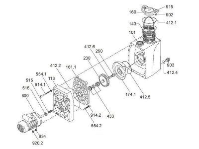 Speck Vorfilterkorb für BADU 40/6-11