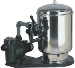 Meranus Sandfilteranlage Ø 600 Edelstahl V4A mit...