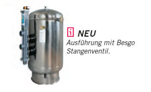 Astralpool Edelstahlfilter Höhe 800 mm V4A