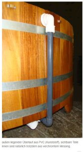 Holzbadewanne Lärche 164 cm x140 cm