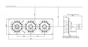 UWE Flanschsatz Jetstream TriVa für Folienbecken und...
