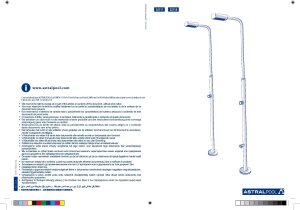 Astral Dusche Angel kalt mit Fussbrause