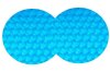 Solarabdeckung Luftpolster Abdeckplane Achtformbecken 500 µm Energie blau