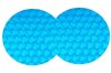 Solarabdeckung Luftpolster Abdeckplane Achtformbecken 500 µm Energie blau