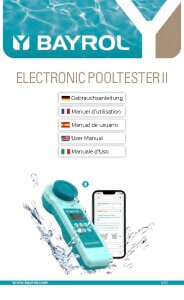 Bayrol Elektronischer Pooltester pH/Cl pH-Wert Chlor