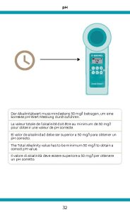 Bayrol Elektronischer Pooltester pH/Cl pH-Wert Chlor
