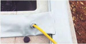 Swim-Tec PVC Wassertank Windsicherung für Winterabdeckung