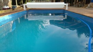 Oberflur Aufrollvorrichtung AquaTop Typ EcoTop inkl. Montagematerial 1x Wand