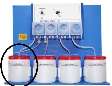 WDT DUFTDOS Vario 2-IW, Ersatzteil Behälter mit Deckel