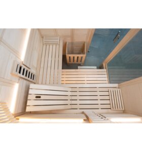 Domo Sauna Alaska Corner Infra+ 206 x 206 x 204 cm