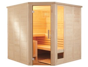 Domo Sauna Komfort Corner Large 234 x 206 x 204 cm