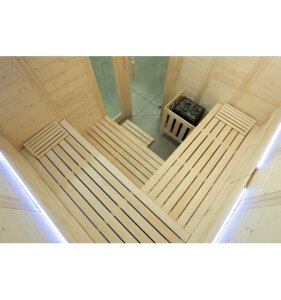 Domo Sauna Komfort Corner Large 234 x 206 x 204 cm