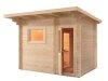 Domo Aussensauna Gartensauna Lava 341 x 230 x 270