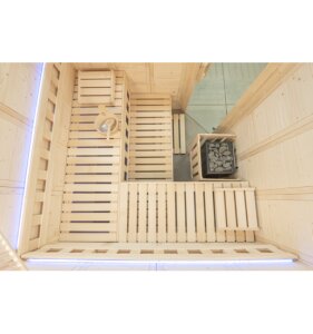 Domo Sauna Wellfun Corner 206 x 206 x 204 cm