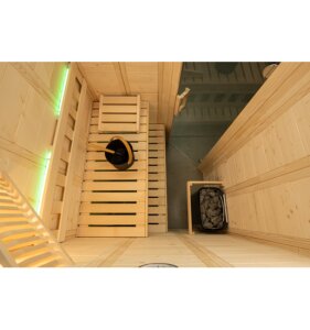 Domo Sauna Wellfun Mini 145 x 145 x 204 cm