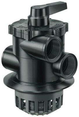 Speck Rückspülarmatur BADUMAT T 40-5 6 Wege Mehrwegeventil 166 mm