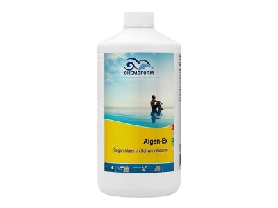 Chemoform Algen-Ex 1 l  gegen Algen für Becken ohne Gegenschwimmanlagen Algenex