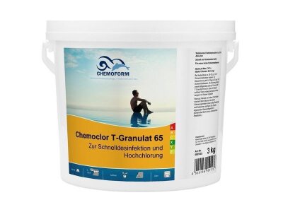 Chemoform Chemoclor T-Granulat 65 3 kg Chlor schnelle Dosierung hartes Wasser