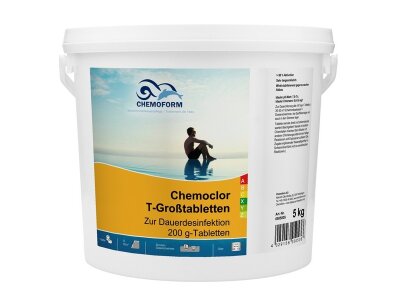 Chemoform Chemoclor T-Großtabletten 200g 5 Kg alle Wasserhärten